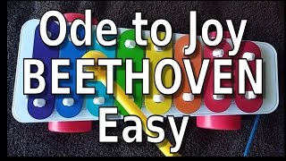 How to Play Ode to Joy on the Kids Xylophone - Beethoven