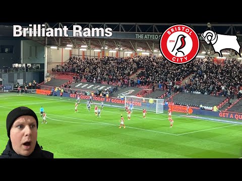Rams Run Riot - Bristol City FC vs Derby County FC