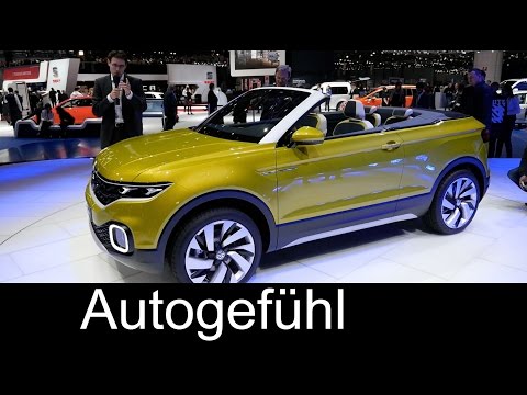 Volkswagen T-Cross Breeze VW Polo SUV convertible Cabriolet concept REVIEW