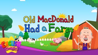 Old MacDonald Had a Farm - Nursery Rhymes - English Song For Kids - animal song