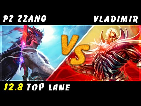 Pz Zzang - Yone vs Vladimir TOP Patch 12.8 - Yone Gameplay