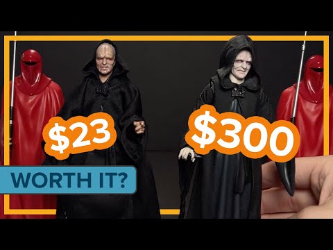 Emperor Palpatine Black Series Archive vs. SH Figuarts - Worth $300?