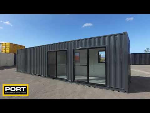 40ft site office container