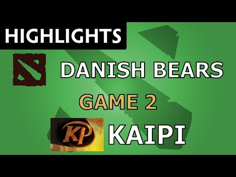Danish Bears vs Kaipi [Game 2] WellPlay Invitational by VitalBet - Dota Highlights