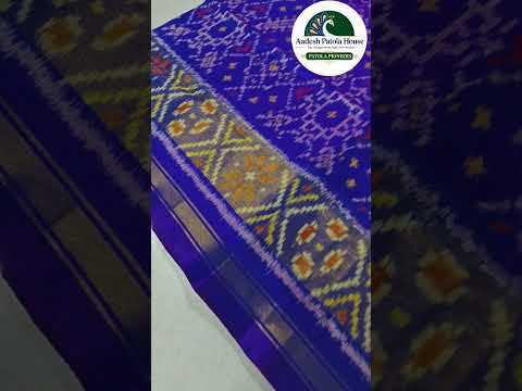 Pinkish Blue Manekchowk Motifs Single Ikat Dress Dupatta