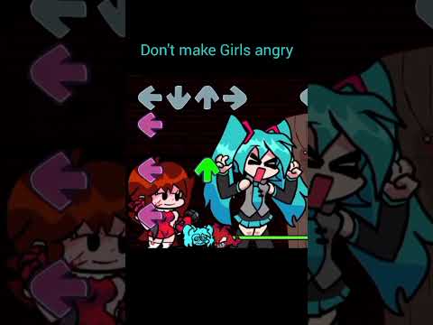 Friday Night Funkin'  - Attack by Miku and Girlfriend |  FNF Mod