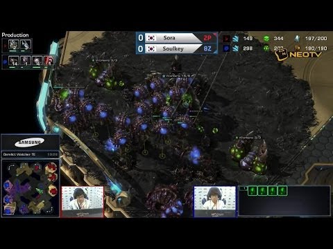 WCG2013 Stage D - StarcraftII : Sora vs SoulKey