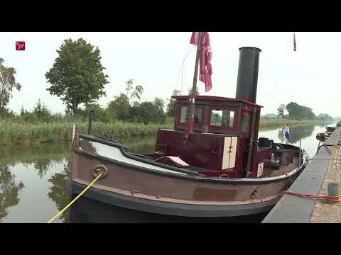 Vuurdoop voor Kees: op zijn stoomboot komt Sinterklaas aan