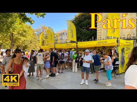 Paris , France  🇫🇷 - Paris Summer 2022 - 4K HDR Walking Tour | Paris 4K | A Walk In Paris