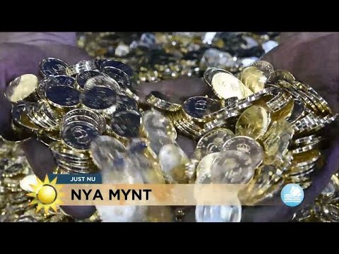 Här är de nya sedlarna och mynten - Nyhetsmorgon (TV4)