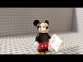 Thanos Vs Mickey Mouse Lego Stop Motion