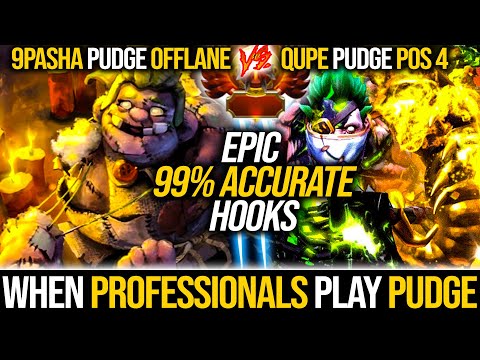 OMG 99% Hooks By Rank 89 9pasha Pudge Offlane [Game 1] | Qupe Pudge Pos4 [Game 2] | Pudge Official