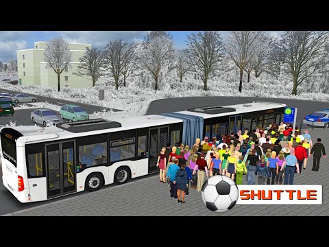 OMSI 2 🚌 Chaos auf dem STADION-Shuttle im CapaCity ❄️ #1269