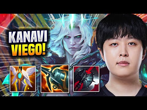 KANAVI TRYING VIEGO WITH KRAKEN SLAYER! - JDG Kanavi Plays Viego Jungle vs Lee Sin! | Season 2022