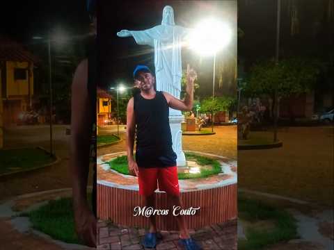 Mostrando Estátua Jesus Cristo, Praça Regis Pacheco centro Ibicaraí, na Bahia #marcosgari #ibicaraí
