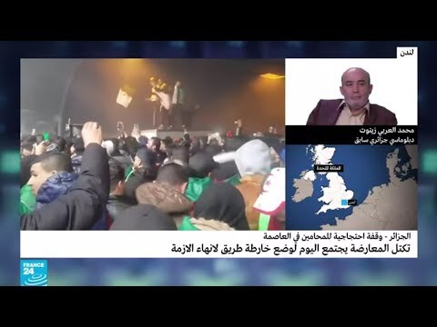 الجزائر العربي زيتوت يحذر من خطوات "للتصعيد" إن رفضت السلطة مطالب المتظاهرين