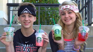 The Starbucks Challenge!  (MattyB vs Ivey) ... And Justin?