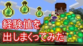経験値を限界まで出してみた結果ｗ【Minecraft ゆっくり実況プレイ】