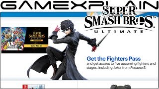 Did Best Buy Just Leak Joker's Render?! Super Smash Bros. Ultimate Challenger Pack 1 DLC
