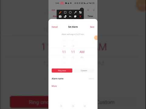 alarm full setting  oppo reno 6 alarm kaise set kare