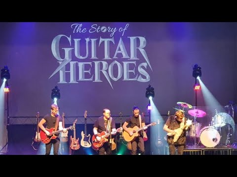 🎸 The Story Of The Guitar Heroes 🎸 at The Corn Exchange at Kings Lynn Norfolk UK 🇬🇧