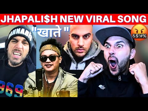 SAVAGE JHAPALI$H IS BACK WITH CHADA SONG! CRAZY Reacting To Jhapalish - KHATE Ft. KU$H  *MUST WATCH*