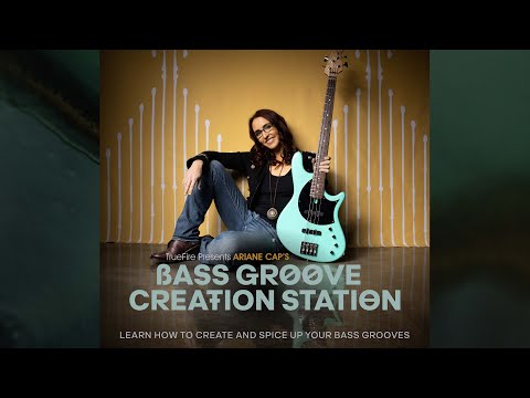 🎸Ariane Cap's Bass Groove Creation Station - Intro - Bass Guitar Lessons