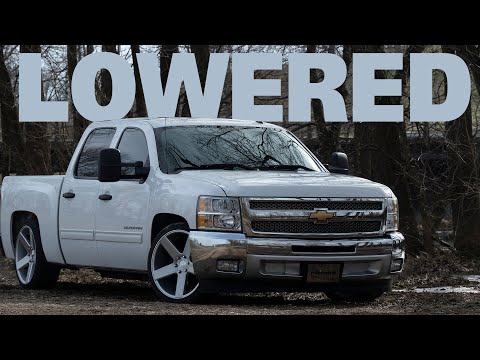  Silverado / Sierra Lowering Kit - Ridetech StreetGrip Performance Suspension Installed