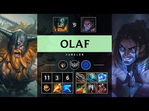Olaf Jungle vs Sylas - EUW Challenger Patch 25.17