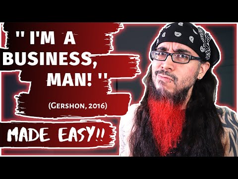 Ilana Gershon - "I'm not a businessman, I'm a business, man..." (2016)