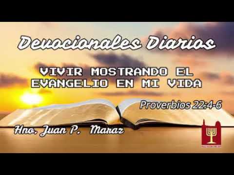 Devocional proverbios 22:4-6