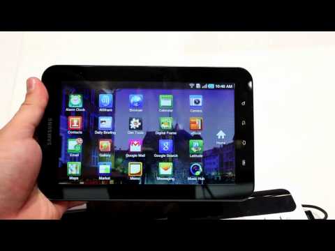 Samsung P1000 Galaxy Tab hands-on