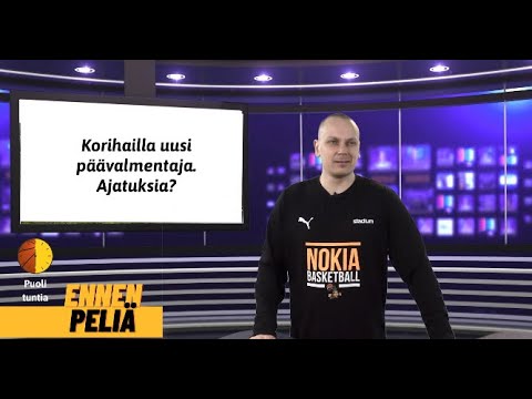 Ennen peliä Korihait - BC Nokia 5.3.2022