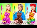 Me Vs Grandma Cooking Challenge Food Battle By Multi DO Challenge
