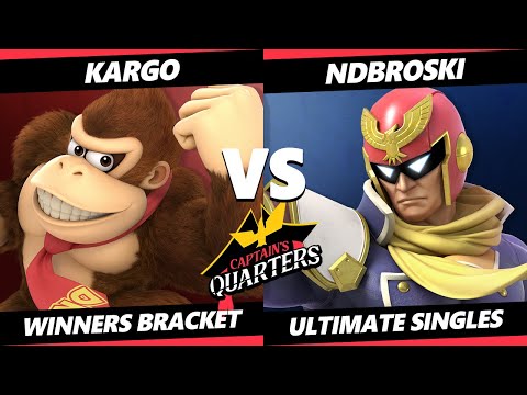 Captain's Quarters 3 Winners Bracket - Kargo (Donkey Kong) Vs Ndbroski (Captain Falcon) SSBU Singles