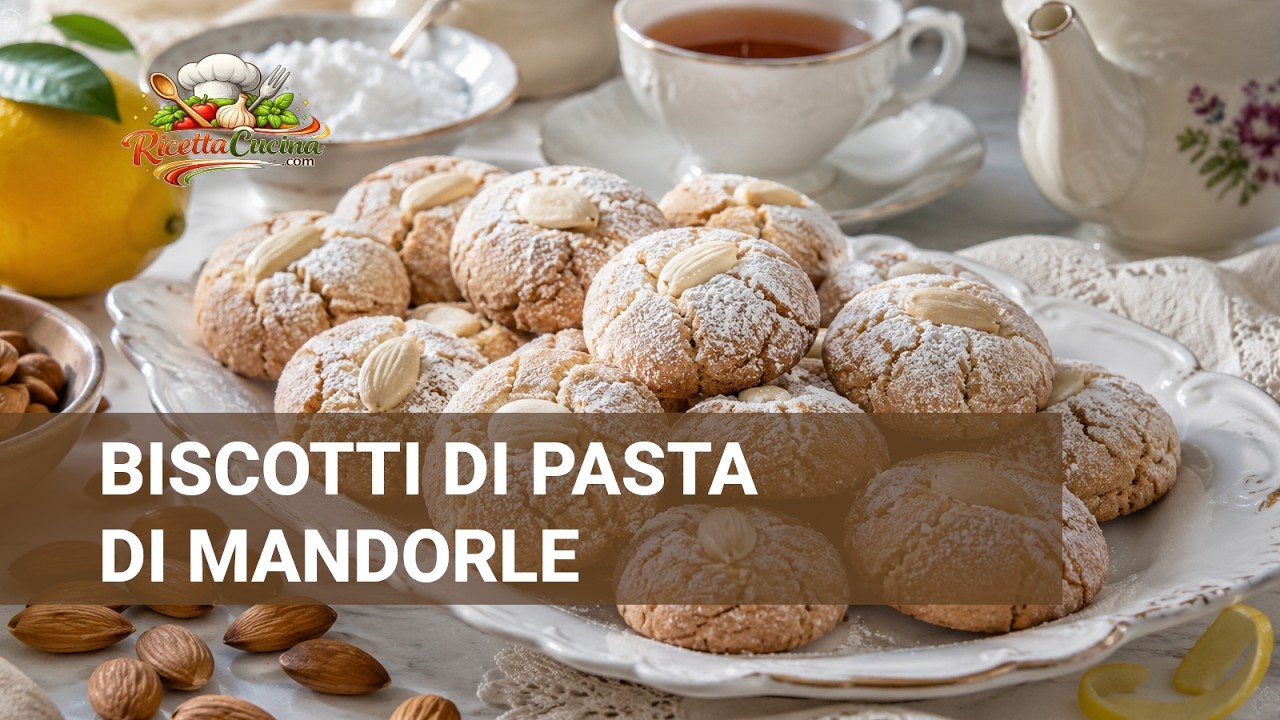 Anteprima video di Biscotti di Pasta di Mandorle