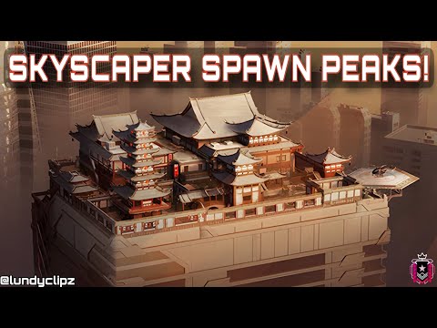 BEST SKYSCRAPER SPAWNPEEKS/RUNOUTS! Rainbow Six Siege