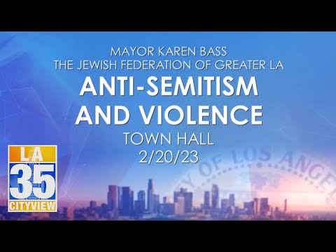 Anti-Semitism and Violence Town Hall 2/20/23