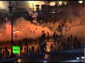 Greece riots: Athens burns, police fire tear gas as ...