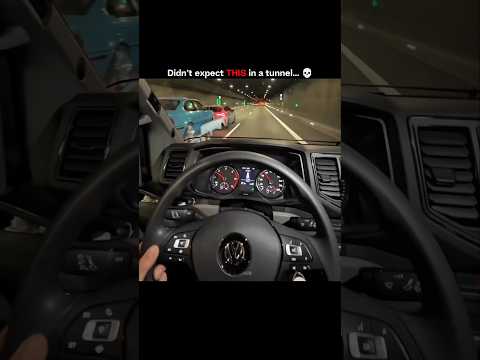 Didn’t Expect This BMW Duo in a Tunnel 💀