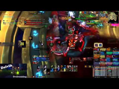 Overcoming vs Mythic Argus (Realm First / Azralon-US) Enhancement POV