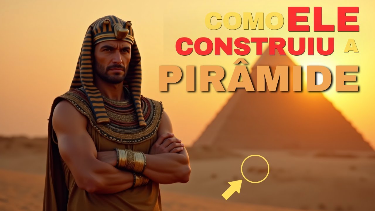 Desvendando os SEGREDOS das PIRÂMIDES Egípcias: Como foram CONSTRUÍDAS?