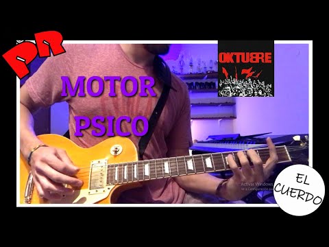 TUTORIAL/COVER MOTOR PSICO - REDONDOS COMO TOCAR mezcla versiones original y vivo