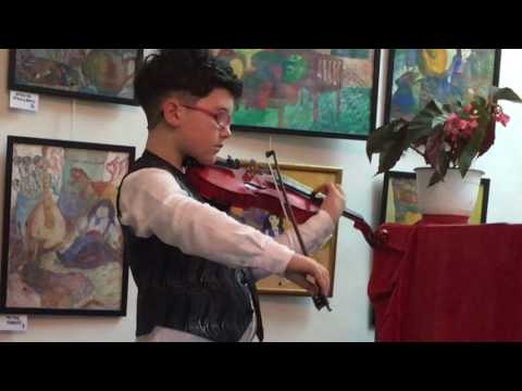 eMuse competition - Alexander Leon CERISHA, violin, 9 years old - Romania