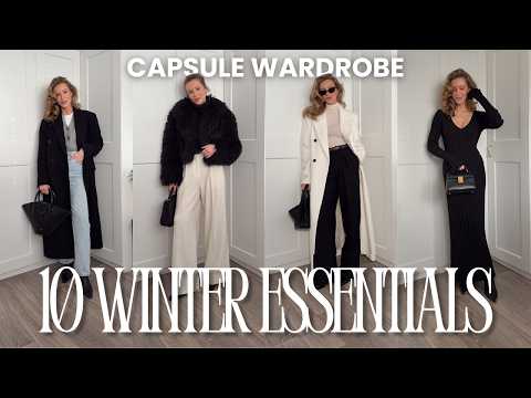 the only winter capsule wardrobe you'll ever need (10 staples)