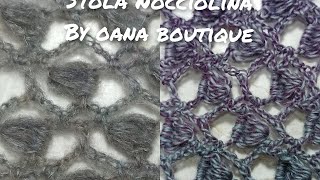 Nocciolina rectangular shawl