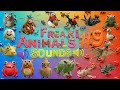 Funny Freaky Animal Sounds Song 9 Zoo Animals From 1 To 16 So Wacky Cute