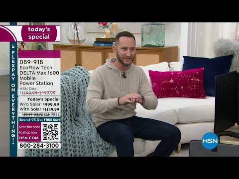 HSN | EcoFlow Power Station 01.15.2023 - 12 AM