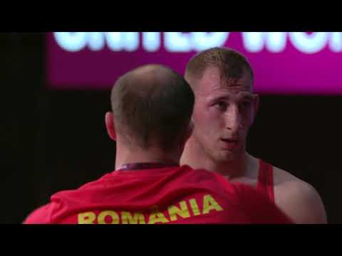 BRONZE FS - 86 kg: M. PALAGHIA (ROU) v. F. ERDIN (TUR)