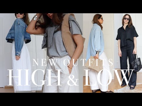 New Spring Outfits | High and Low | COS, H&M, PRADA, ARKET, GANNI, Le Monde Beryl